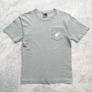 Download Bape A Bathing Ape Bapesta Baby Milo Pocket T Shirt Gray Size L Ebay