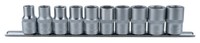 "Ks Tools 1/2\" Classic Sechskant-Stecknuss-Satz, 10-Tlg. 10-19Mm (917.0635)"