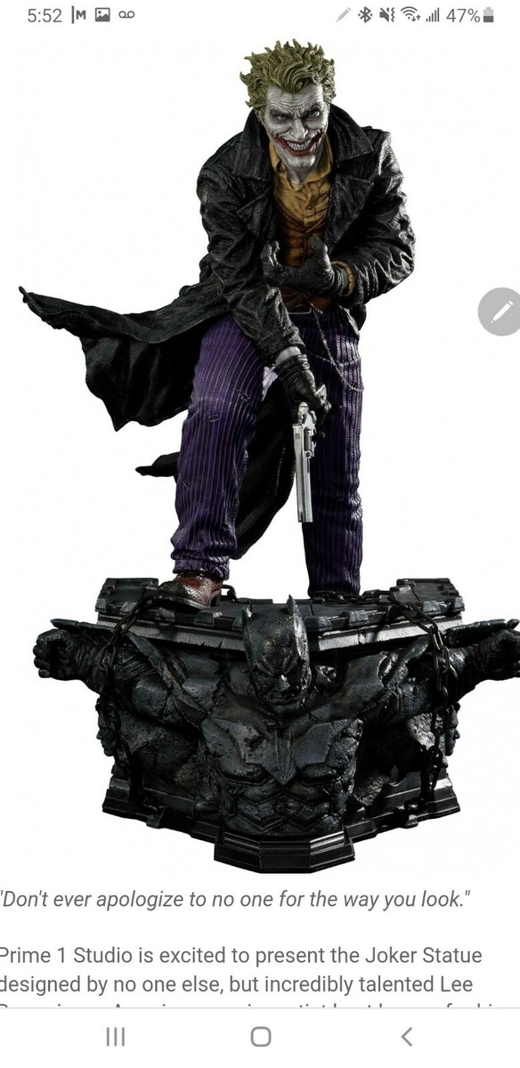 PRIME 1 STUDIO JOKER LEE BERMEJO DX Collector VERSION LIMITED TO