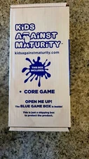 New Kids Against Maturity Card Game Factory Sealed In Shipping Box.