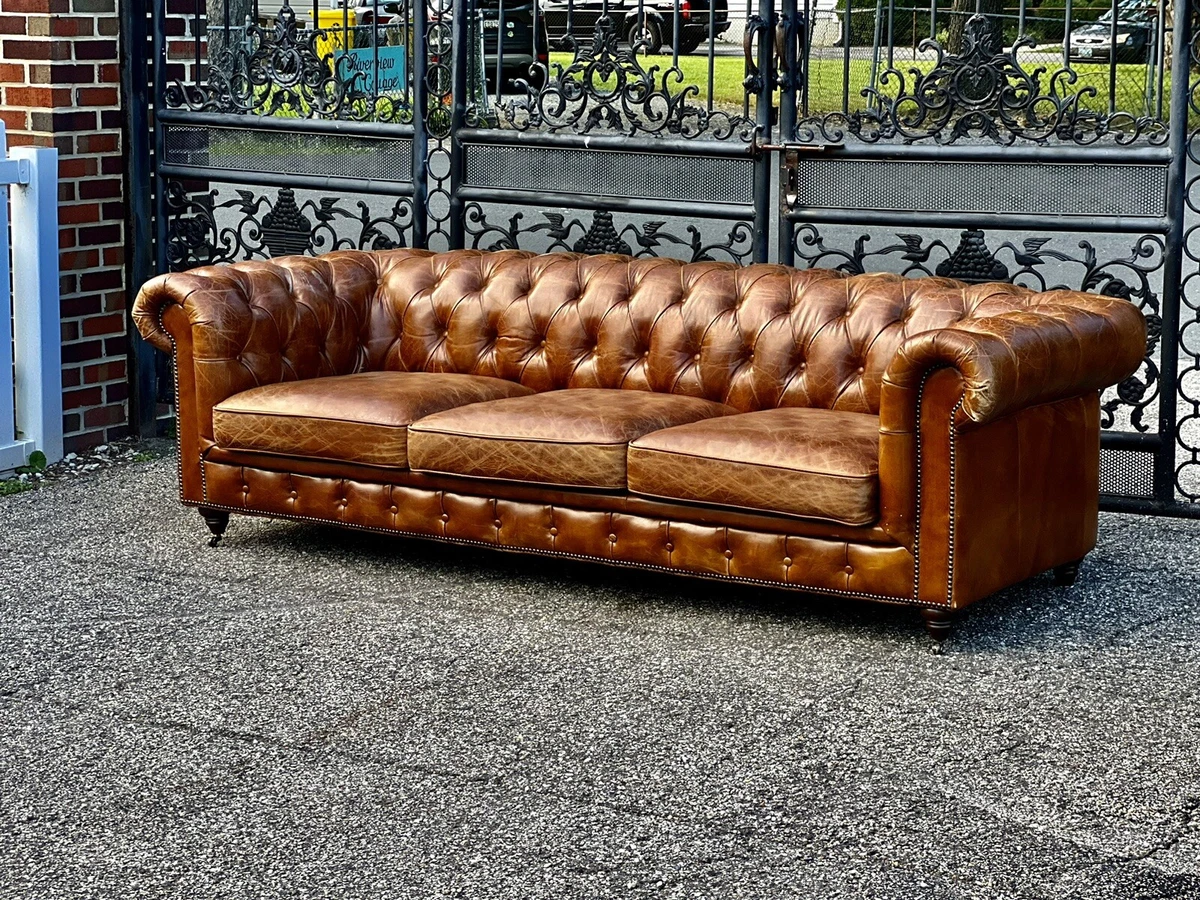 Chesterfield sofa ebay deals