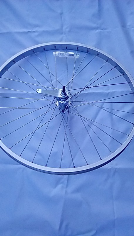 Wheel Master KT-305 Coaster Brake Rear Wheel 26 x 1.75/2.125, Silver, Alloy,...
