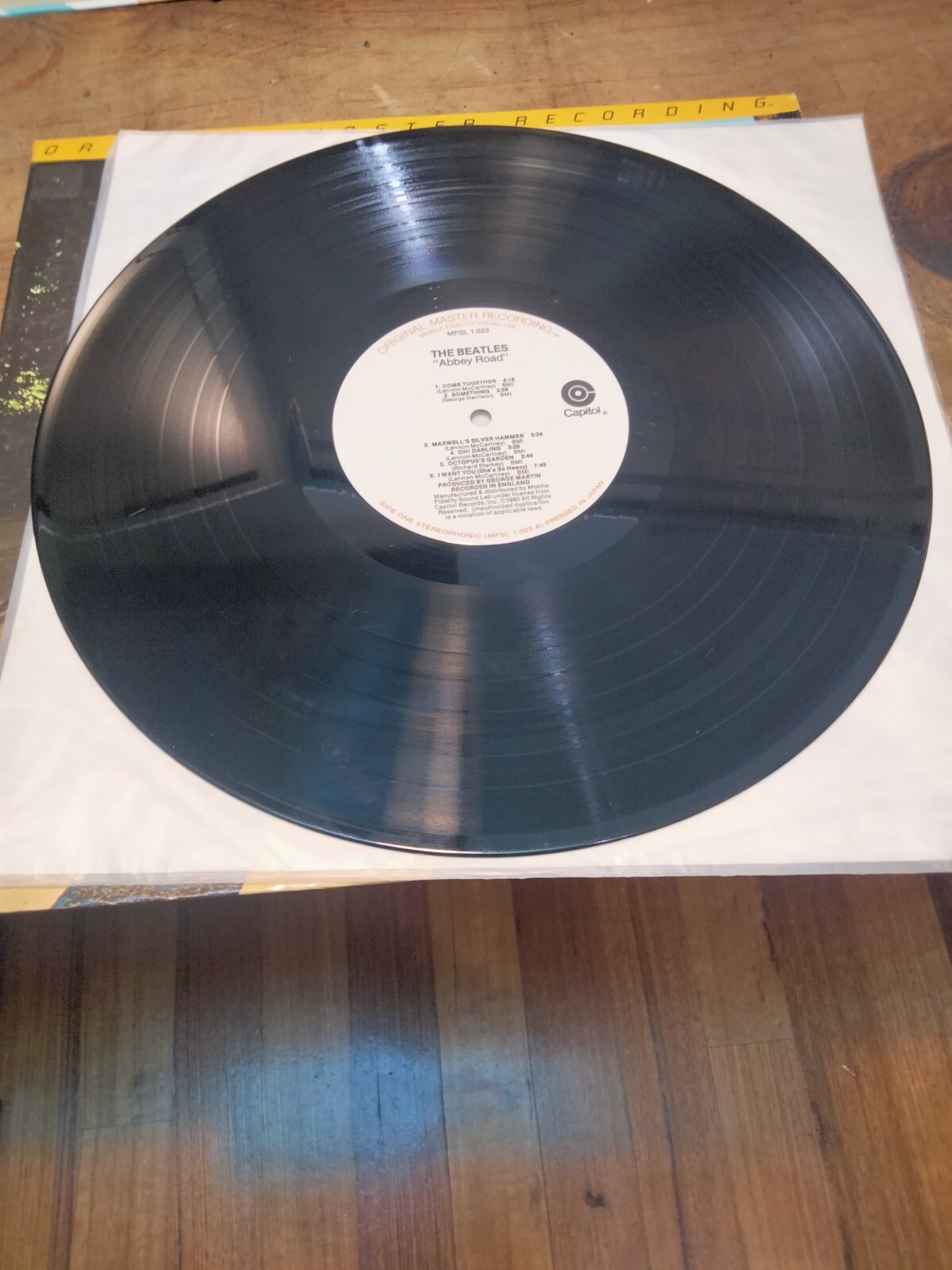 The Beatles Abbey Road Original Master Recording MFSL 1023 Vinyl Record. eBay