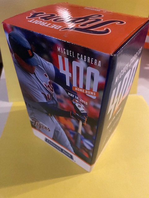 Ballon De Baseball Sana X Detroit Tigers - Pop Up Miguel Cabrera - Édition Rare 1/400