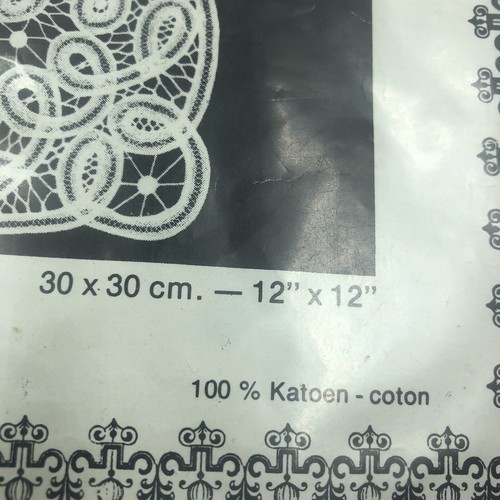 Vintage 2003 Vervaco Brussels Lace Kit Made In Belgium New In Packet - Picture 8 of 12