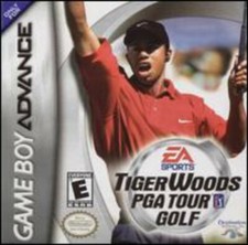Tiger Woods PGA Tour Golf (Nintendo Game Boy Advance, 2002) + case 