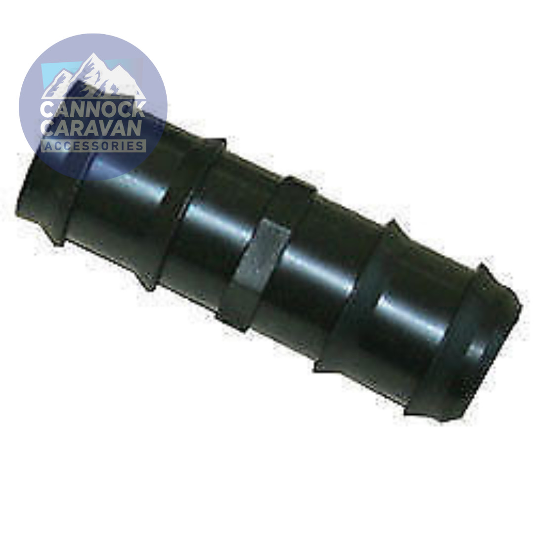 Straight Waste Pipe / Hose Connector 28.5mm Convoluted - Motorhome Caravan