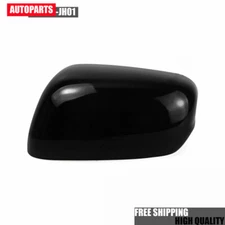Left Driver Side Black  Rearview Mirror Cap Cover For Honda Fit/Jazz 2009-2013