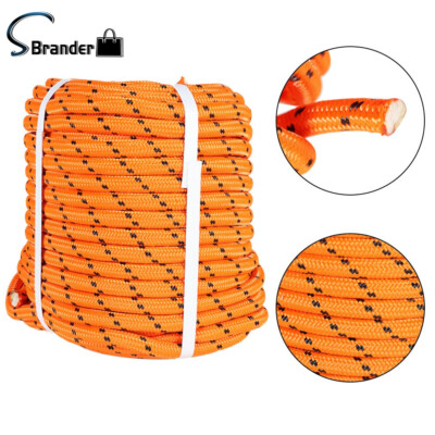 1/2'' x 150 FT Double Braid-Yacht  Arborist Tree  Rope Nylon Polyester