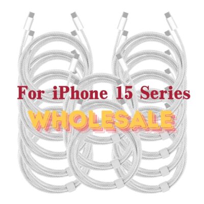For iPhone 15 16 Pro Max USB-C to USB-C Cable Fast Charger Charging Cord Lot