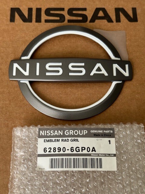 EMBLEM X 6000PT & POWER AERO 6000 4個まとめて NEW OEM NISSAN Z 2022-2024 Emblem Radiator Grille 62890-6GP0A | eBay
