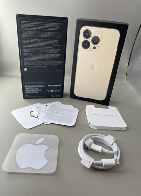 OVP Original Appel iPhone 13Pro Gold, 128GB  (Leerverpackung !!! )