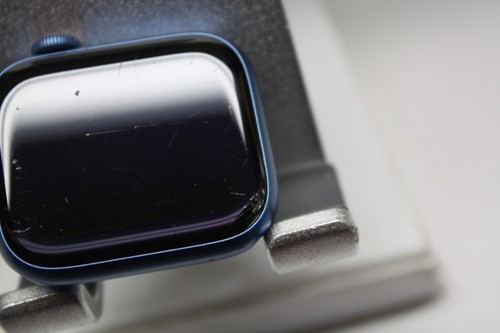 Apple Watch Series 7 41mm A2475 - GPS + LTE - Blue - Watch Only, READ - Zdjęcie 4 z 7