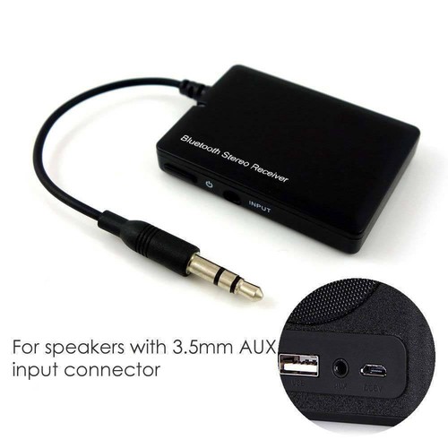 Bluetooth Wireless Audio Transmitter Stereo Music AUX RCA Adapter Transmitter - Afbeelding 5 van 9