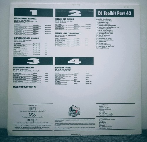 Various – Music Factory Mastermix Issue 76.Belinda Carlisle++ No: 107 Excellent - Picture 8 of 8