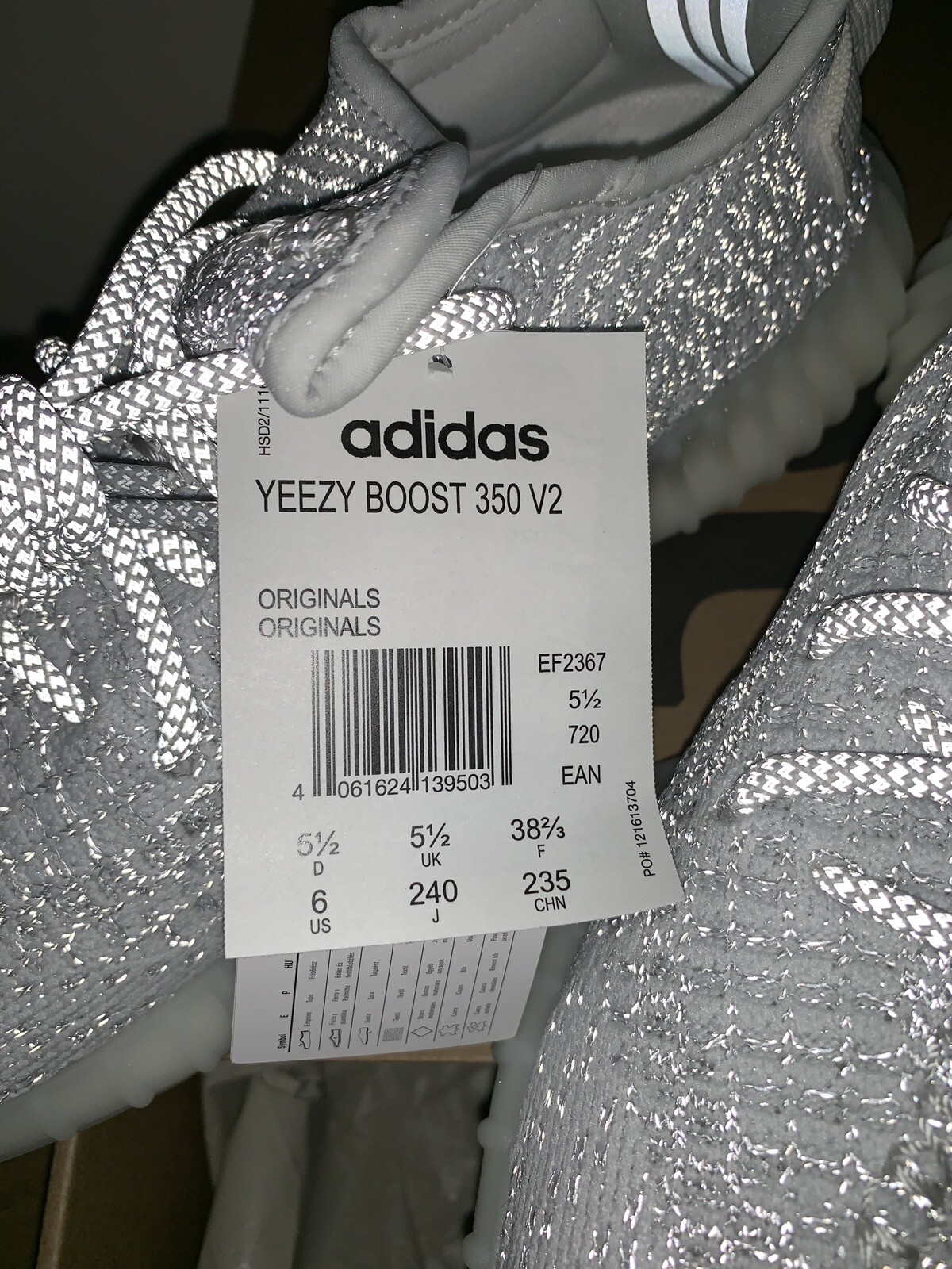 adidas yeezy boost 350 v2 static reflective image 6