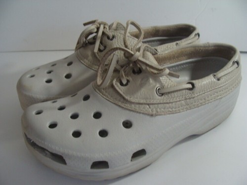 Leather Croslite Boat Shoes DEFECT | eBay