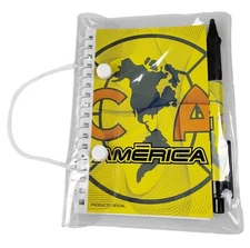 Club America Mini Notebook with Pen Official Licensed 