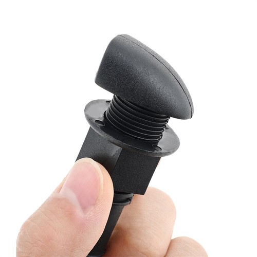 BLACK NYLON STRAIGHT FUEL BREATHER VENT TEAR DROP STYLE For BOATS- 5/8 Inch HOSE - Picture 10 of 11