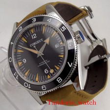 ST1612 MIYOTA 8215 41mm Corgeut Automatic Men Watch Sapphire Glass Leather Strap