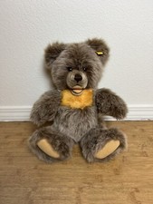 Vintage Original Steiff ZOTTY Teddy Bear EAN 0302/40 Rare Growler ID Button Tag