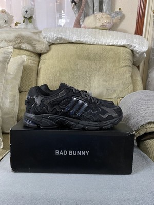 Adidas Response CL X Bad Bunny schwarz Turnschuhe Schuhe neu im Karton Größe 12 UK Herren ID0805