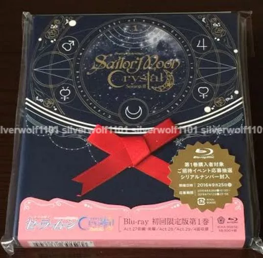 Sailor Moon Crystal, Season 3 Limited Edition Blu-ray/DVD - Official  Unboxing 