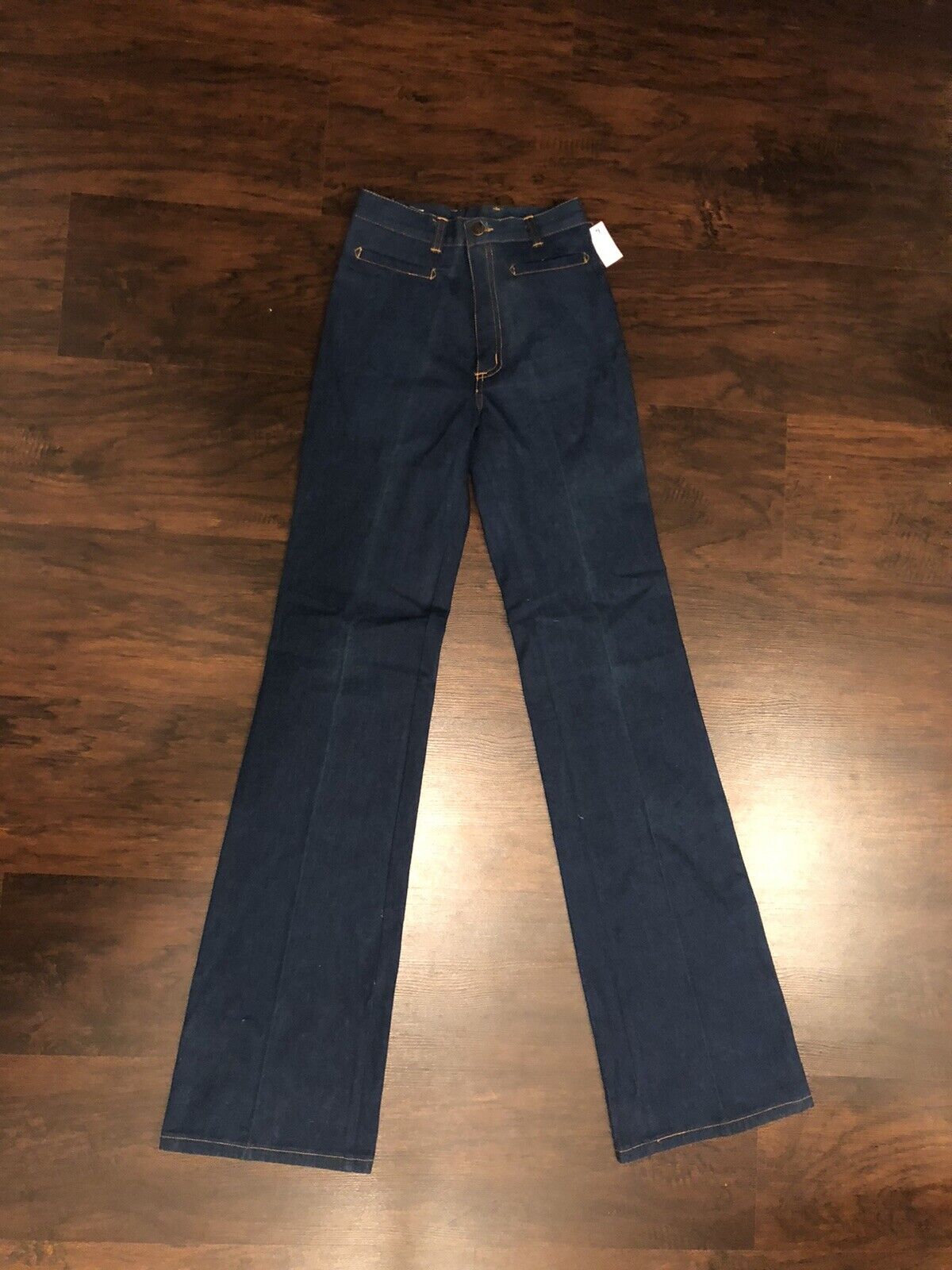 Deadstock 70s Vintage High Waisted Jeans - image 5
