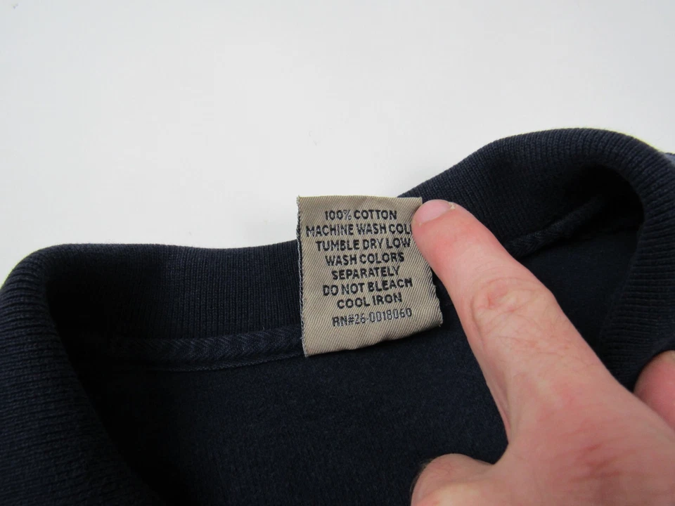 Camisa De Colección Años 90 JNCO Cuello Acanalado L/XL Manga Larga Grunge Hipster Pesada EE. UU. Foto 4 de 4