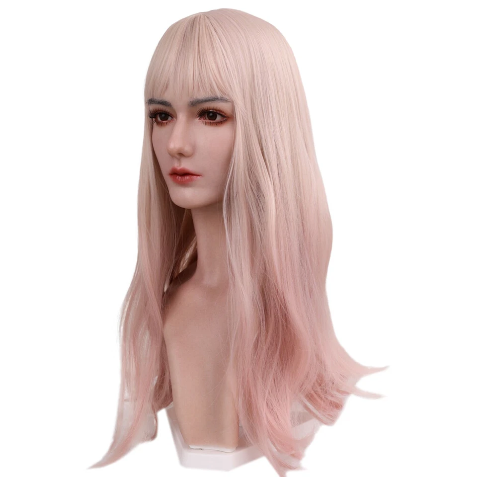 Maniquí Mujer Cabeza Molde Maquillaje Mujer Modelo Peluca Gafas Soporte de Exhibición Foto 2 de 4