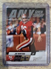 JOE MONTANA 2022 PANINI PRESTIGE FOOTBALL ANY GIVEN SUNDAY SAN FRANCISCO 49ERS