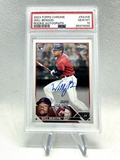 Will Benson RC 2023 Topps Chrome Auto RAWB PSA 10