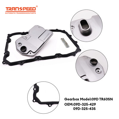 09D TR60SN Übertragung Öl Filter Pan Dichtung 09D325429 09D325435 Für VW Audi
