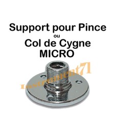 Bride de Montage pour Micro Col de Cygne  Diamétre 45 mm Externe 5/8" Interne
