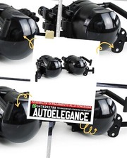 Fendinebbia fumo nero adatti per BMW E60 E61 con paraurti pacchetto M