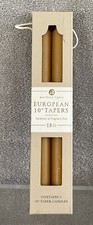 Pack of 2 Northern Lights Candles Premium Tapers Caramel 10 Inch