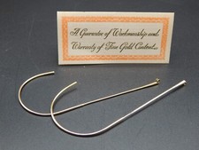 NOS Vintage COC 12k Yellow GF Eyeglass 6  Wire Cable Temple Fancy