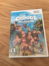The Croods: Prehistoric Party (Nintendo Wii, 2013) Complete CIB With Manual
