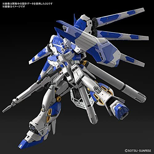 BANDAI RG 1/144 RX-93-v2 Hi-v GUNDAM Char's Counterattack Kit w