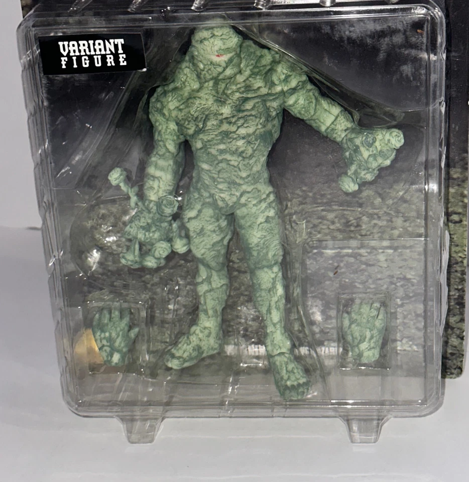 1999 Vertigo DC Comics DC Direct SWAMP THING Glow in the Dark VARIANT Figure - Image 3 of 4
