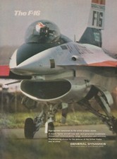 Aviation Magazine Print - General Dynamics F-16 1976