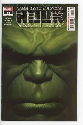 IMMORTAL HULK #18 NEAR MINT 2019 ALEX ROSS 1st PRINT COVER MARVEL COMICS b-178