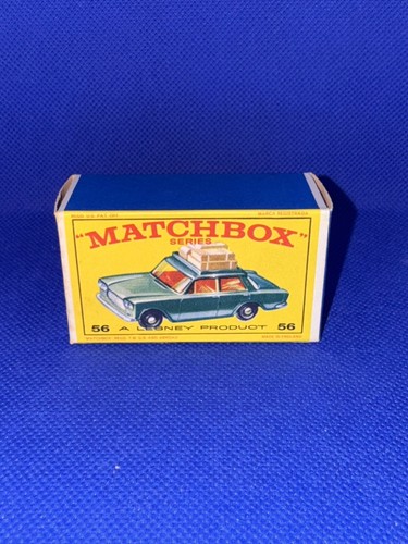 Matchbox Lesney #56 Fiat 1500 Original Box - Picture 9 of 9