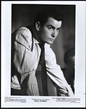 Wall Street Young Charlie Sheen Movie Still - Photograph 1987