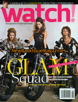 CBS Watch! 6/09,Lauren Lee Smith,Cote de Pablo,Eva La Rue,Gossip Girl,Magazine