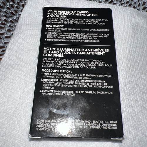 Revlon Highlight & Blush Duo 002 LIGHT PALE New Boxed - Picture 4 of 4