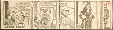 1950 Merrie Chase Comic Strip Renny McEvoy Paul Reinman Woman in the Kitchen