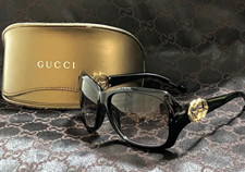 Gucci Sunglasses Marmont GG 3044/S D28LF Gold Hardware Black With Case japan