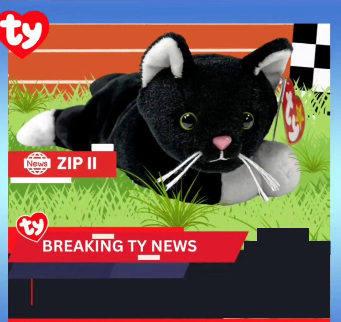 Zip beanie cheap baby