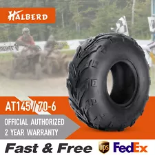 Halberd 145/70-6 ATV Tires 4Ply 145/70 6 Go Kart Mini Bike Tubeless Replace Tyre
